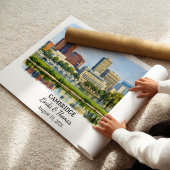 Aangepast Cambridge-wanddecor, Massachusetts-poste Poster