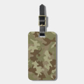 Aangepast Camouflage Bagagelabel (Voorkant verticaal)