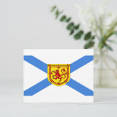 Aangepast Canada NOva Scotia-vlag Briefkaart (Staand voorkant)