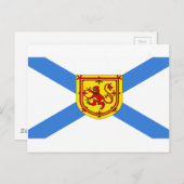 Aangepast Canada NOva Scotia-vlag Briefkaart (Voorkant / Achterkant)