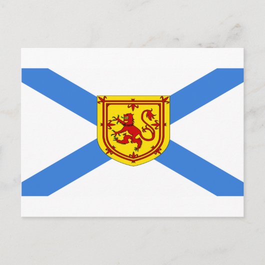 Aangepast Canada NOva Scotia-vlag Briefkaart (Voorkant)