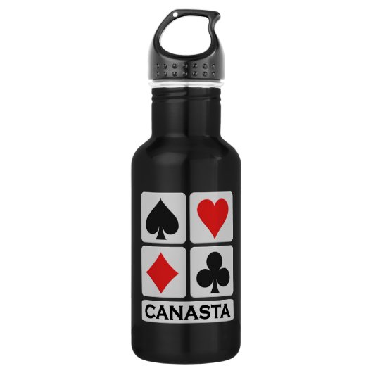 Aangepast CanastaPlayer Waterfles (Voorkant)