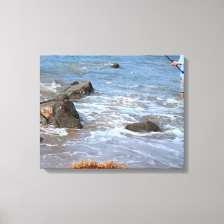 aangepast canvas retro fotoillustratie