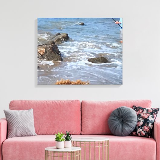 aangepast canvas retro fotoillustratie (Insitu (Woonkamer))