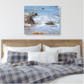 aangepast canvas retro fotoillustratie afdruk (Insitu (Slaapkamer))