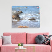 aangepast canvas retro fotoillustratie afdruk (Insitu (Woonkamer))