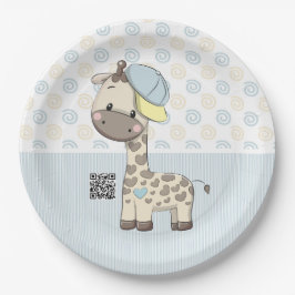 Aangepast Cartoon Baby Giraffe Papier Bord