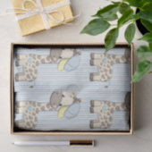 Aangepast Cartoon Baby Giraffe-weefselpapier Tissuepapier (Geschenk)