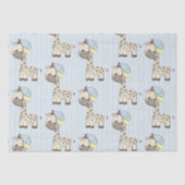 Aangepast Cartoon Baby Giraffe-weefselpapier Tissuepapier (Voorkant)