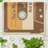 Aangepast Cassettebandje keukenhanddoek voor beric (Gevouwen)