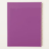 Aangepast Cattleya Orchid Notitieboek | Gepersonal (Achterkant)