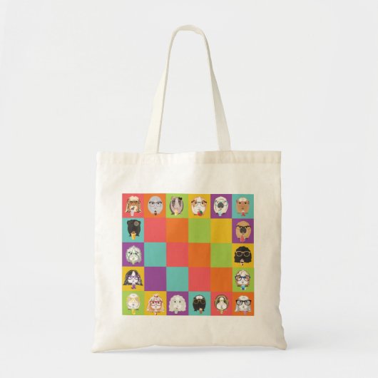 Aangepast cavia tote bag (Voorkant)