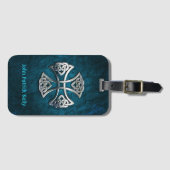 Aangepast Celtic Cross Bagagelabel (Voorkant (horizontaal))
