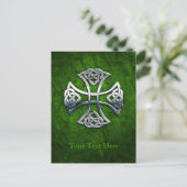 Aangepast Celtic Cross Briefkaart (Staand voorkant)
