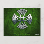 Aangepast Celtic Cross Briefkaart (Achterkant)