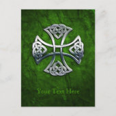 Aangepast Celtic Cross Briefkaart (Voorkant)