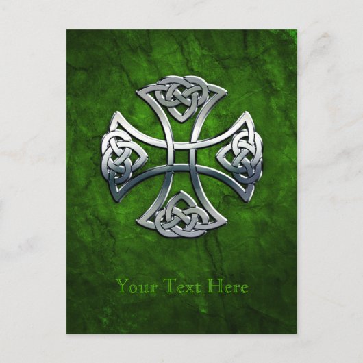 Aangepast Celtic Cross Briefkaart (Voorkant)