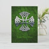 Aangepast Celtic Cross Kaart (Staand voorkant)