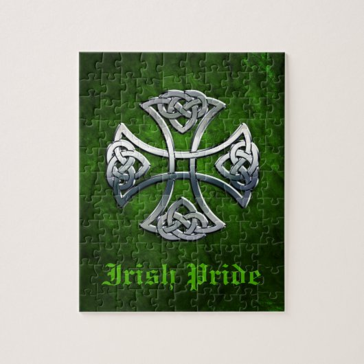 Aangepast Celtic Cross Legpuzzel (Verticaal)