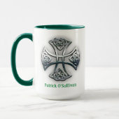 Aangepast Celtic Cross Mok (Links)