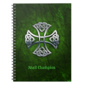 Aangepast Celtic Cross Notitieboek (Voorkant)
