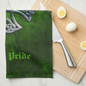 Aangepast Celtic Cross Theedoek (Quarter Fold)