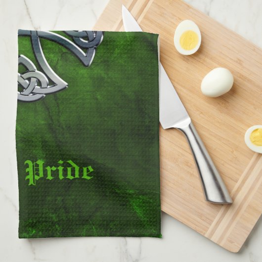 Aangepast Celtic Cross Theedoek (Quarter Fold)