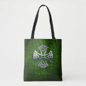 Aangepast Celtic Cross Tote Bag (Voorkant)