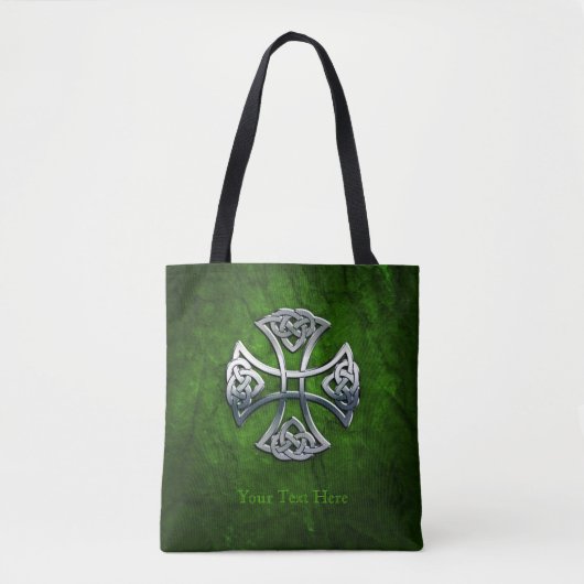 Aangepast Celtic Cross Tote Bag (Voorkant)