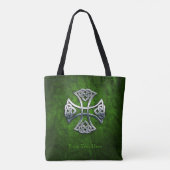 Aangepast Celtic Cross Tote Bag (Achterkant)