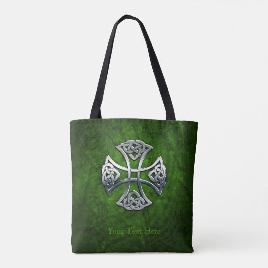 Aangepast Celtic Cross Tote Bag (Achterkant)