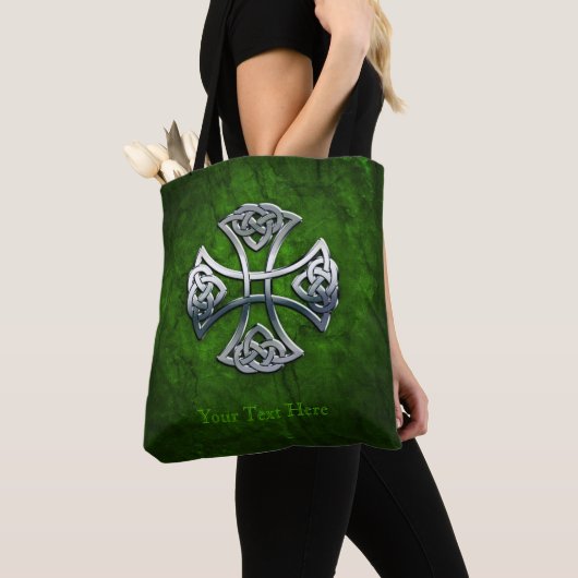 Aangepast Celtic Cross Tote Bag (Dichtbij)