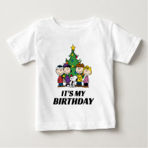 Aangepast Charlie Brown en Friends Winter Birthday