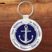 Aangepast, Cheap Nautical Gifts, Anchor Sleutelhan Sleutelhanger (Voorkant)