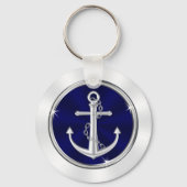 Aangepast, Cheap Nautical Gifts, Anchor Sleutelhan Sleutelhanger (Achterkant)