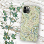 Aangepast  Chic Pastel Paisley Floral Pattern Case-Mate iPhone Case<br><div class="desc">Mooie moderne pastelblauw violet, bleek kalkgroen, zacht taupebruin en bruin gekleurd pastelblauw, zwammen en wijnstokpatroon. Met ruimte om aan te passen of aan te passen met monogram of initiaal van uw keuze. , funky, modern en grillig design voor de fancy en elegante artistieke fashionista of artsy mode diva, populaire heuptrendsetter,...</div>