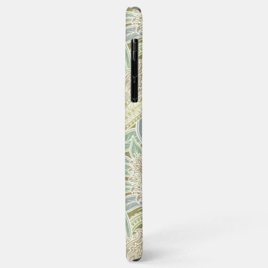 Aangepast  Chic Pastel Paisley Floral Pattern Case-Mate iPhone Case (Achterkant/links)