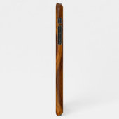 Aangepast Chic Stylish Retro Woodgrain patroon iPhone Hoesje (Linkerkant)