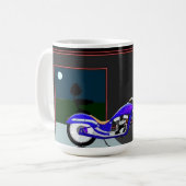 Aangepast chopper ontwerp koffiemok (Voorkant links)
