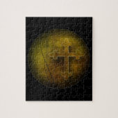 Aangepast Christelijk God Gift Cross Legpuzzel (Verticaal)
