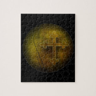 Aangepast Christelijk God Gift Cross Legpuzzel