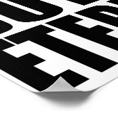 Aangepast Christelijk John 3:16 Bijbelverse Poster (Hoek)