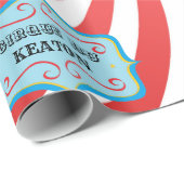 Aangepast  Circus-oppakpapier Cadeaupapier (Rol Hoek)