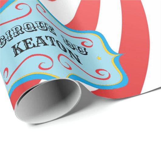 Aangepast  Circus-oppakpapier Cadeaupapier (Rol Hoek)