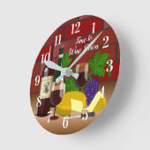 Aangepast citaat/naam Wijnkaas Ronde Klok (Hoek)