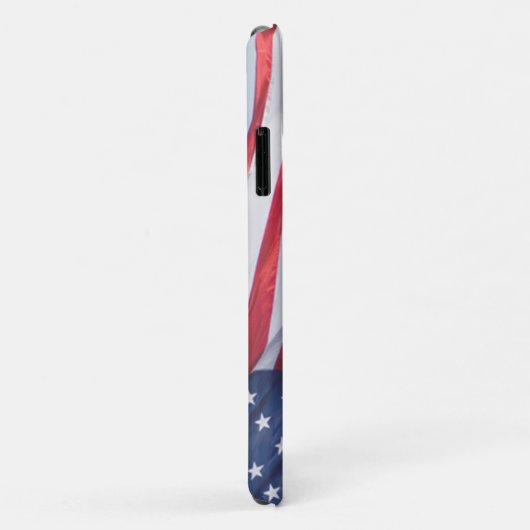 Aangepast citaat van Abraham Lincoln over vlag Ach Case-Mate iPhone Case (Achterkant/rechts)