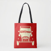 Aangepast Citroen Dolly 2CV canvas tas aan te pass (Voorkant)