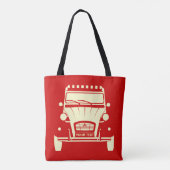 Aangepast Citroen Dolly 2CV canvas tas aan te pass (Achterkant)