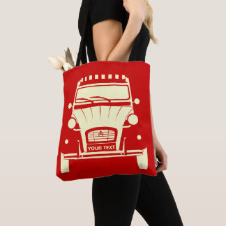 Aangepast Citroen Dolly 2CV canvas tas aan te pass