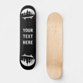 Aangepast - City Skyscrapers Persoonlijk Skateboard (Voorkant)